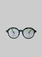 Midnight Granite Round Glasses