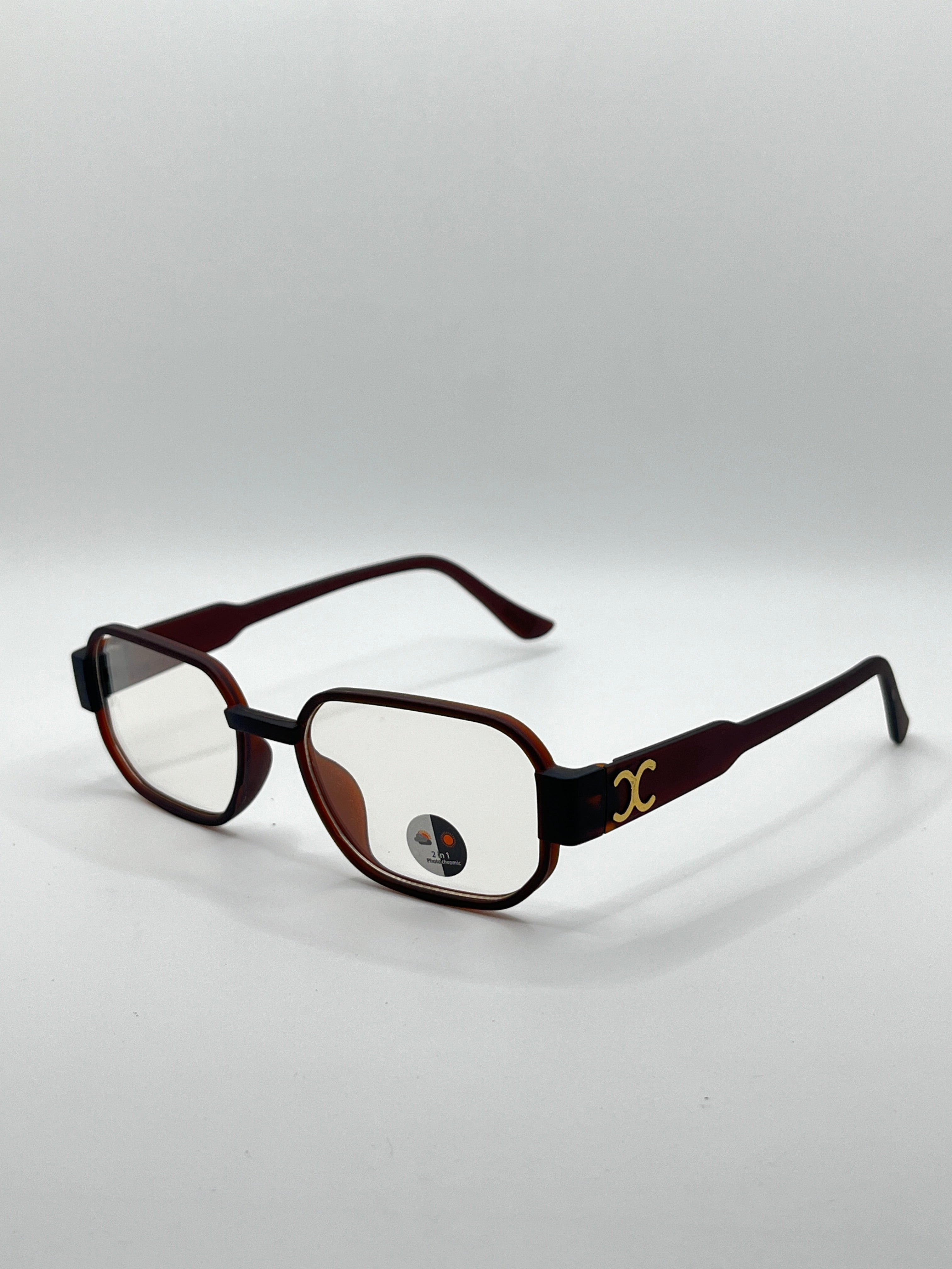 Premium 2-in-1 Photochromic Smart Glasses – Unbreakable