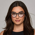 Midnight Granite Round Glasses