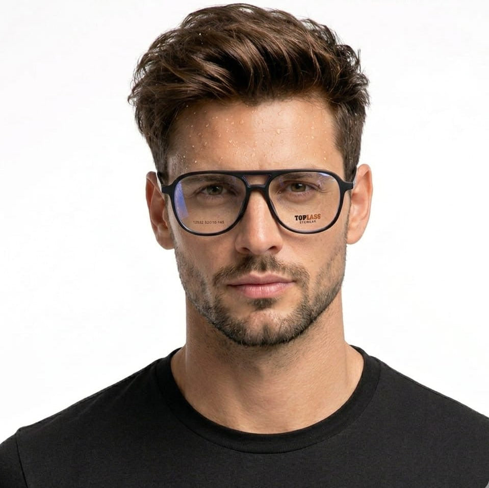 Double Bridge aviator glasses