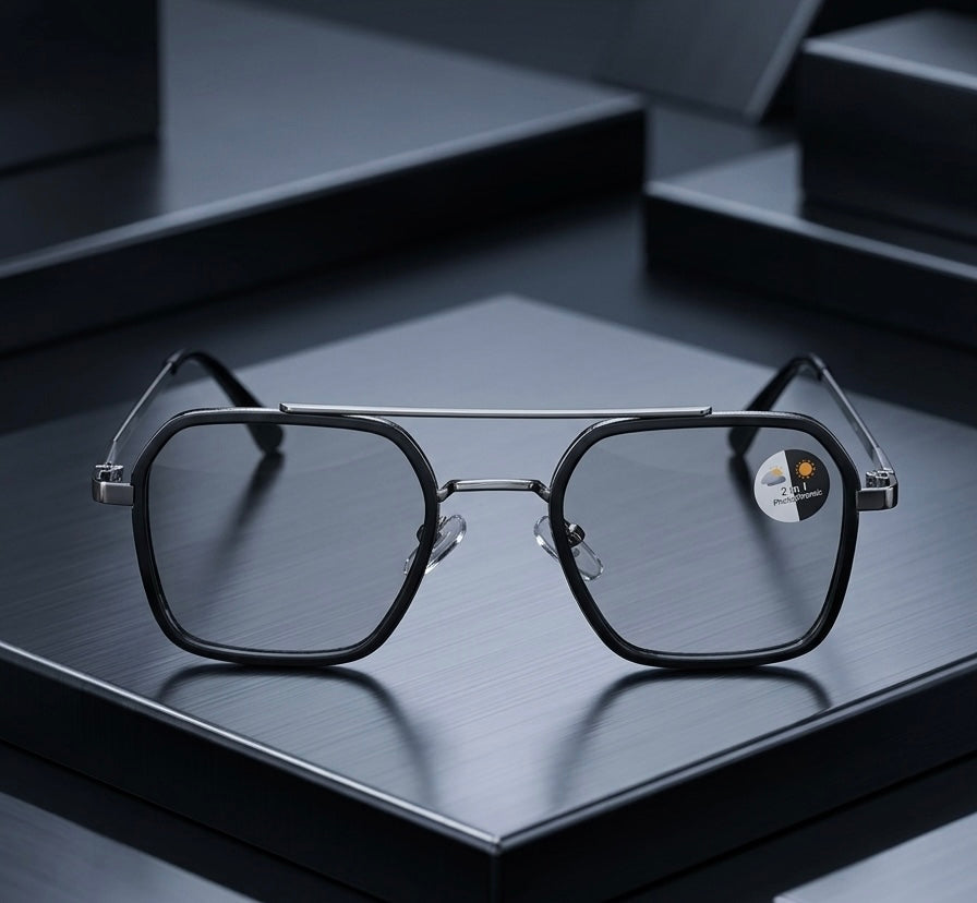 Double bridge + intelligent glasses
