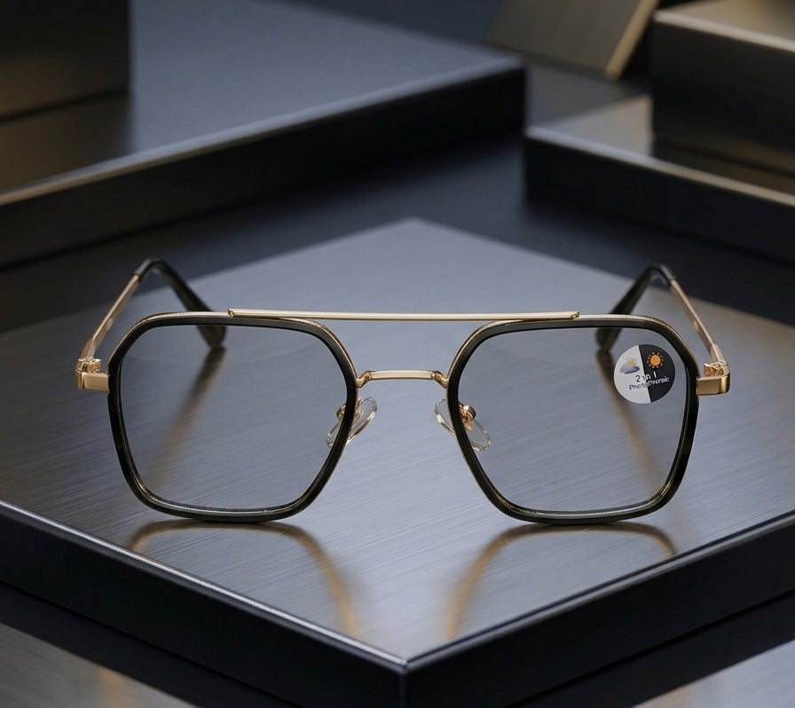 Double bridge + intelligent glasses