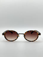 Vintage Round Steampunk Sunglasses