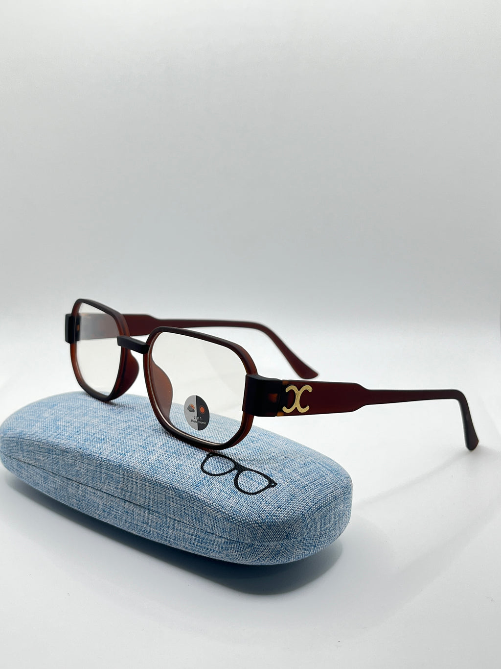 Premium 2-in-1 Photochromic Smart Glasses – Unbreakable