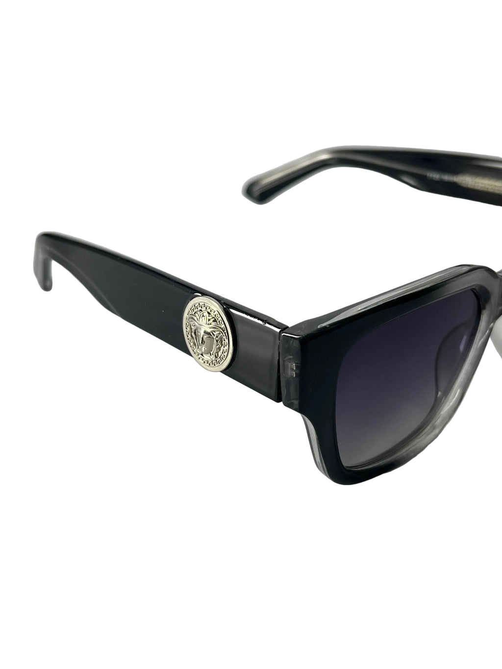Versace thick-rimmed, square