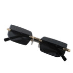 Geometric Rimless Sunglasses