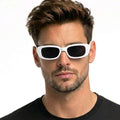 Rectangular Retro Sunglasses